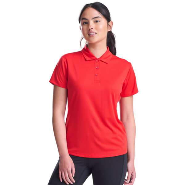 Women's Fit Team Sports Polo Shirt - Wicking Fabric Thumbnail