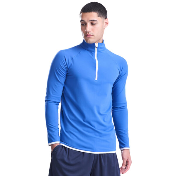 Slim Fit 1/2 Zip Team Sports Sweatshirt  Thumbnail