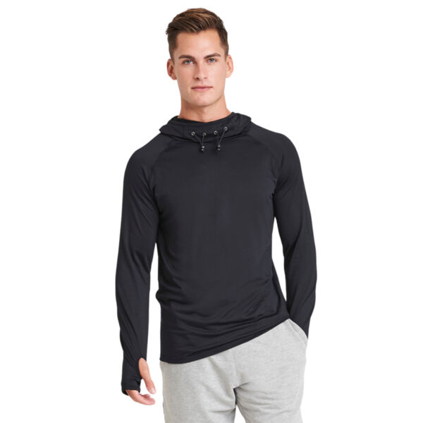 Slim Fit Cowl Neck Team Sports Hoodie Thumbnail